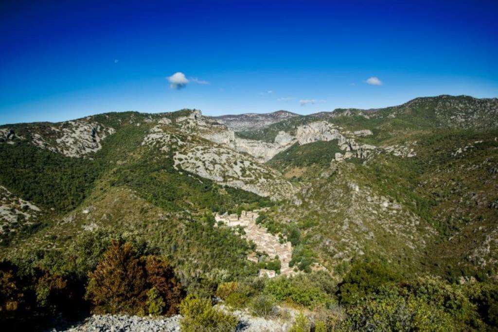 Appartement 1 Chambre, 55M2 - Maison De Village De Charme 17Eme Siecle - Garrigue Heraultaise Argelliers المظهر الخارجي الصورة